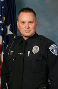 Officer Jeff Heinz was named “Employee of the Quarter,” a new award, on May 1. 