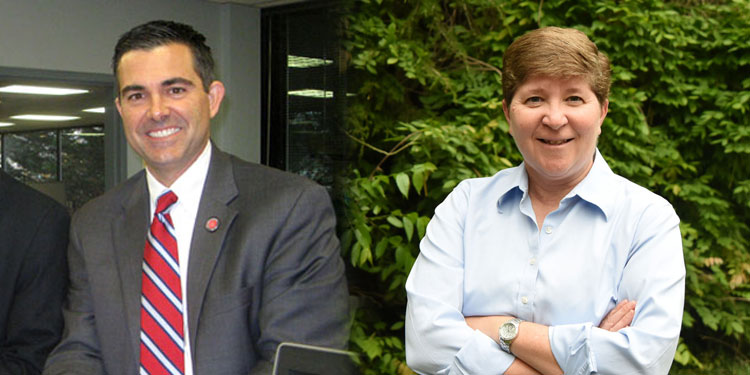 Incumbent John Bradford and challenger Jane Campbell are running for NC House District #98