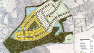 Mayes Road project site plan