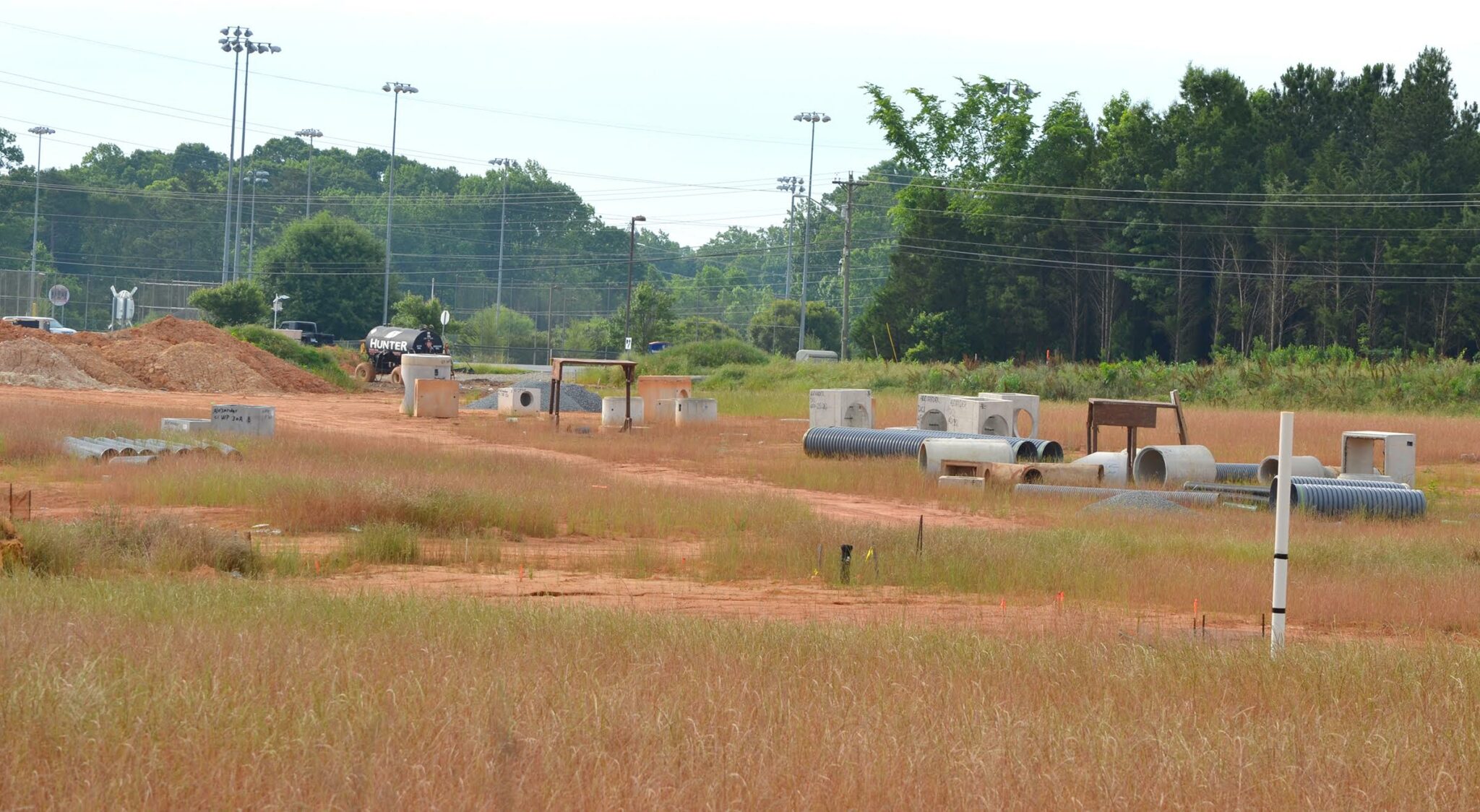 First structures at Alexander Farms mixed-use project are under way ...