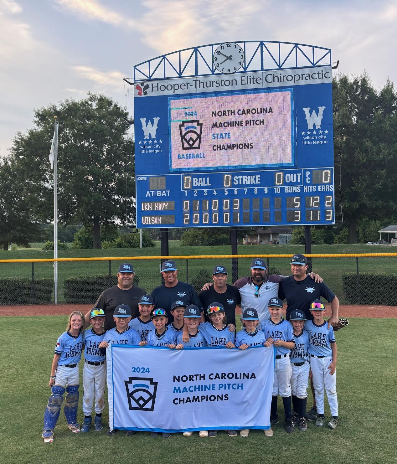 Local LKN-area Little League team wins the 8U NC State Championship ...