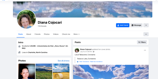 Cojocari Facebook page