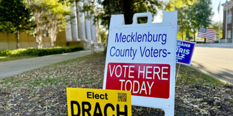 Early voting at Cornelius Town Hall