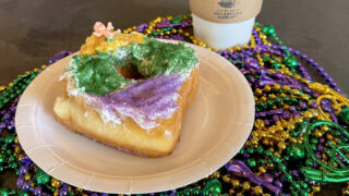 March 1: The King Cake donut is only one reason to attend the Mardi Gras Market at Lost Worlds