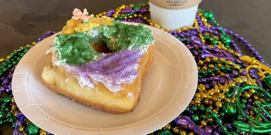 March 1: The King Cake donut is only one reason to attend the Mardi Gras Market at Lost Worlds