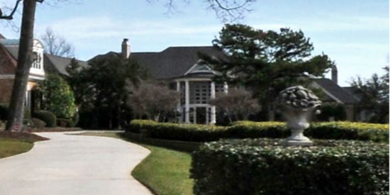 Before: Michael Jordan mansion. Photo: Meck records